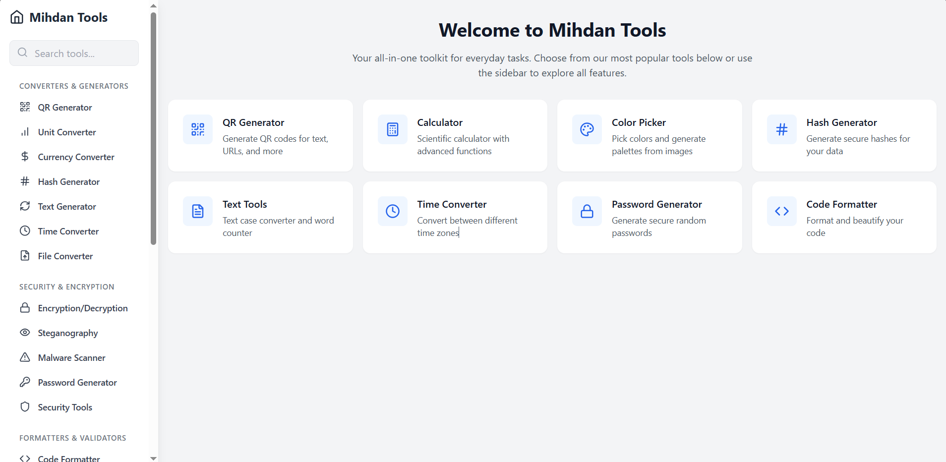 Tools Mihdan Advani